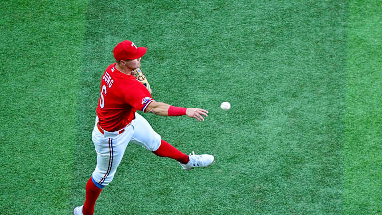 Former Texas Tech Star Josh Jung Homers in Rangers Debut